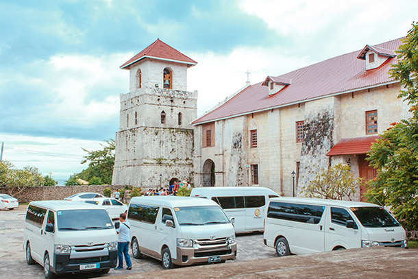 Bohol Tourist Vans