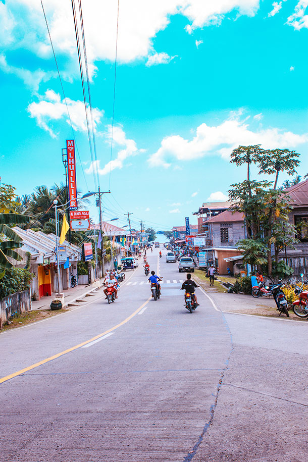 Street at Lazi, Siquijor