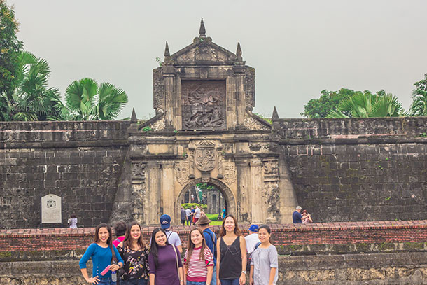 Fort Santiago With Friends