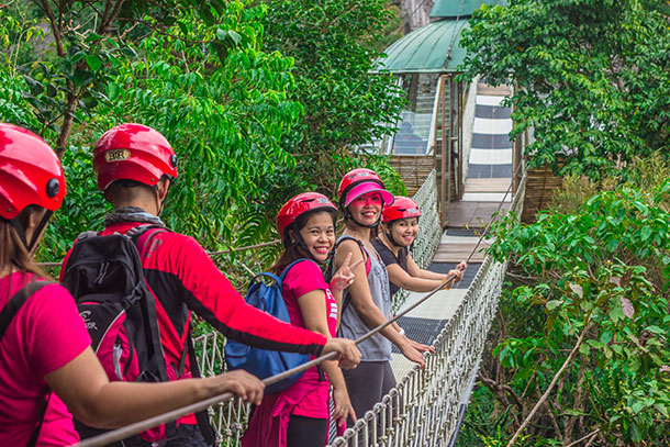 Patac Rope Course at the Masungi Georeserve