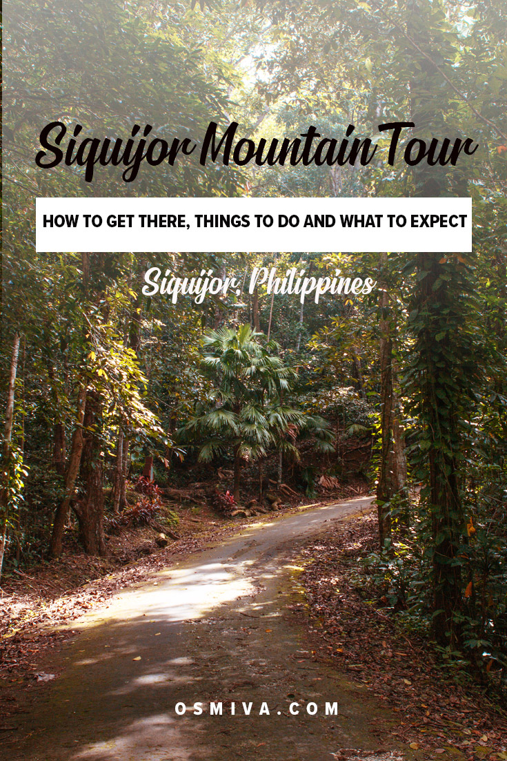 Guide to Siquijor Mountain Tour in the Philippines. Includes things to do during a Siquijor Mountain Tour, what to expect, fees and travel tips to make your experience an enjoyable one. #osmiva #travelguide #travelph #philippines #siquijor #siquijormountaintour #mountaintour #cantaboncave #mountbandilaan