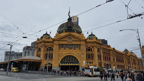 Flinders Street Railway Station