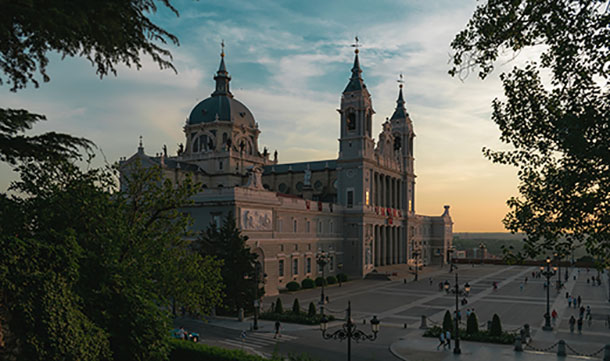 Catedral de la Almudena or the Almudena Cathedral of Madrid