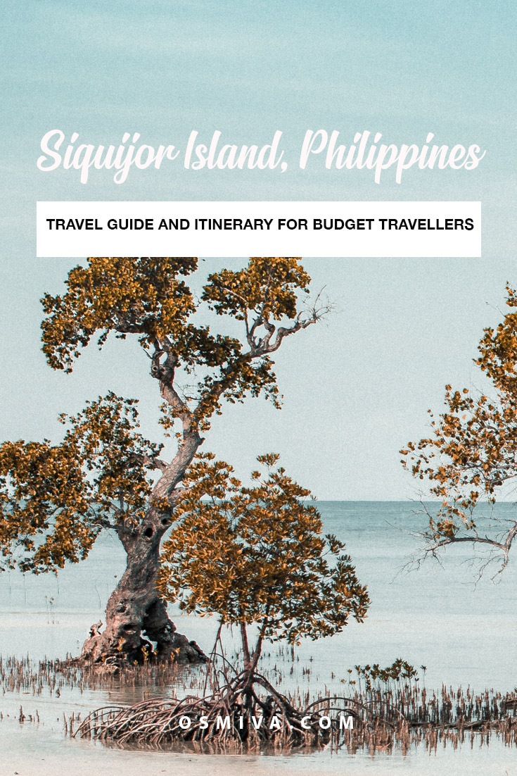 Siquijor Travel Guide Itinerary For Budget Travellers. List of things to do when in Siquijor. Includes list of Siquijor Points of Interest. Siquijor Beaches, Siquijor Itinerary and Cost of Expenses, Group Tours that you can avail, places to stay and where to eat. #siquijor #travelph #philippines #siquijorisland #siquijortravel #siquijortravelguide #siquijoritinerary #osmiva