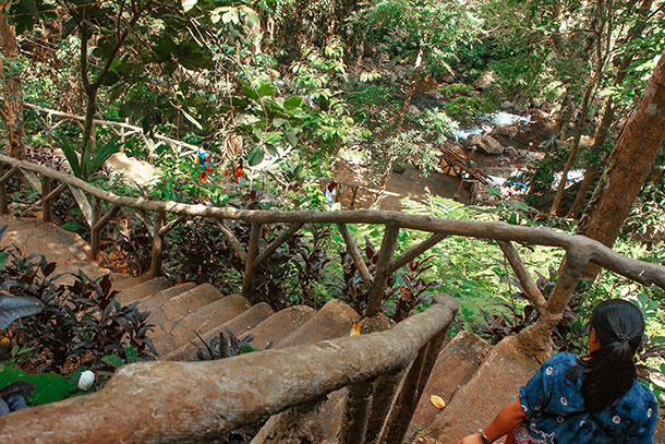 Stairs Going to the Falls