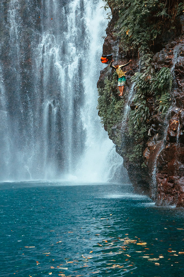 Cliff Diving with Locals