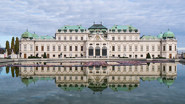 Belvedere Palace Facade