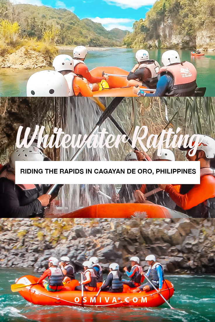 Riding the Rapids: The Whitewater Rafting Adventure Guide in Cagayan De Oro. All you need to know when trying out the whitewater rafting in CDO. Includes how and where to book a tour, plus tours costs, what to expects. And your frequently asked questions, all answered! #whitewaterrafting #whitewaterraftingcdo #cagayandeoro #philippines #asia #travelguide #travelph #adventuretravel #osmiva