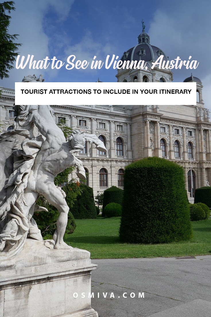 Tourist Attractions in Vienna, Austria. List of places to visit in Vienna. What to see in Vienna. Includes location, opening hours and entrance fees for each Vienna attractions. #viennaaustria #viennaattractions #whattoseeinvienna #travelguide #osmiva