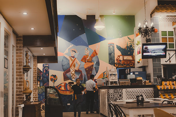 Cucina Higala Mural