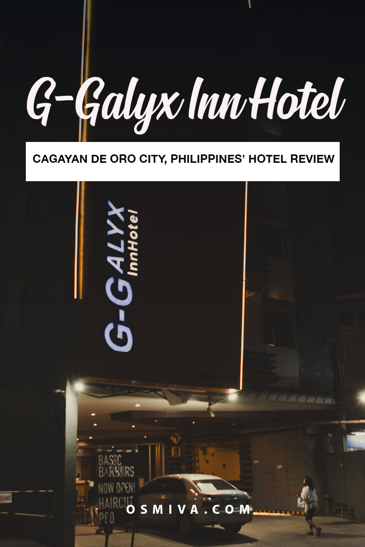 Cagayan de Oro Hotels: Our Stay at the G-Galyx Inn Hotel. Hotel review for a hotel in CDO. Include prices, and what to expect. #budgethotel #ggalyxinnhotel #cdohotel #hotelincdo #travelaccommodation #philippines