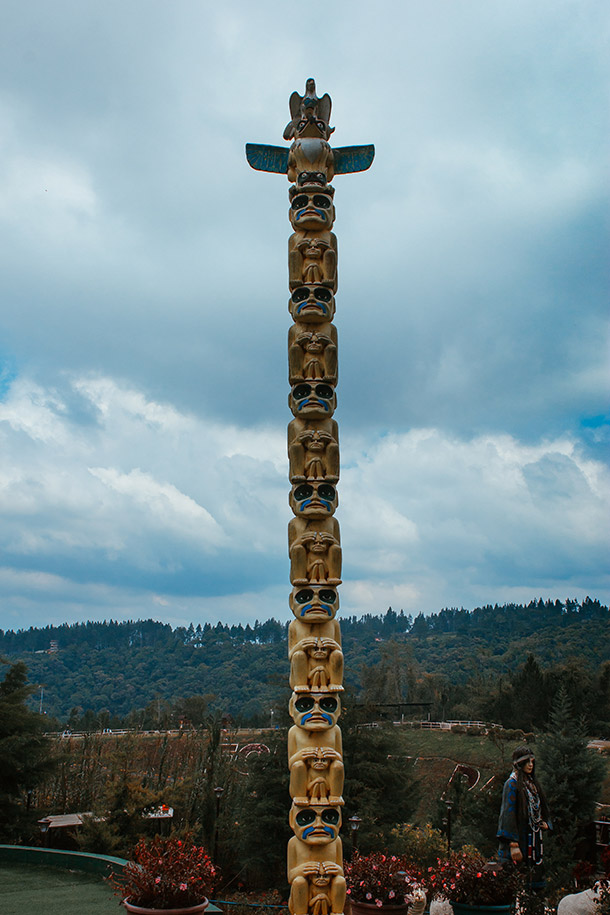 Totem Pole at the Dahilayan Forest Park