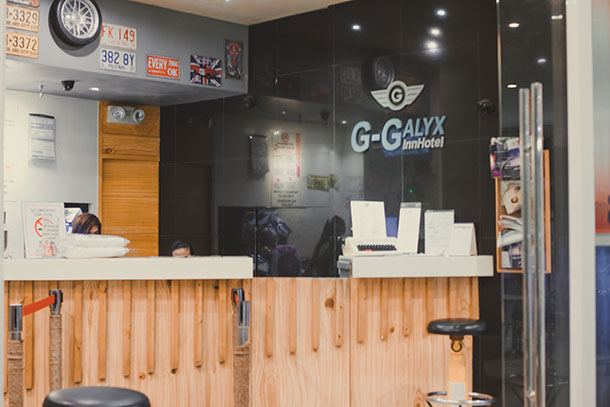 G-Galyx Inn Hotel Reception Area