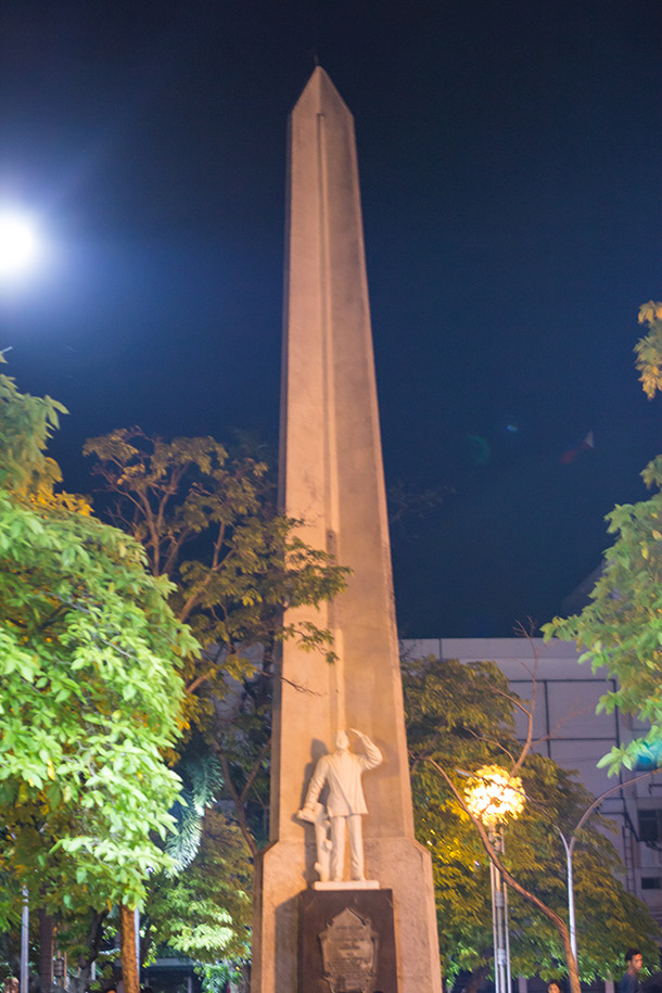 Monument at the Plaza near Divisoria in CDO