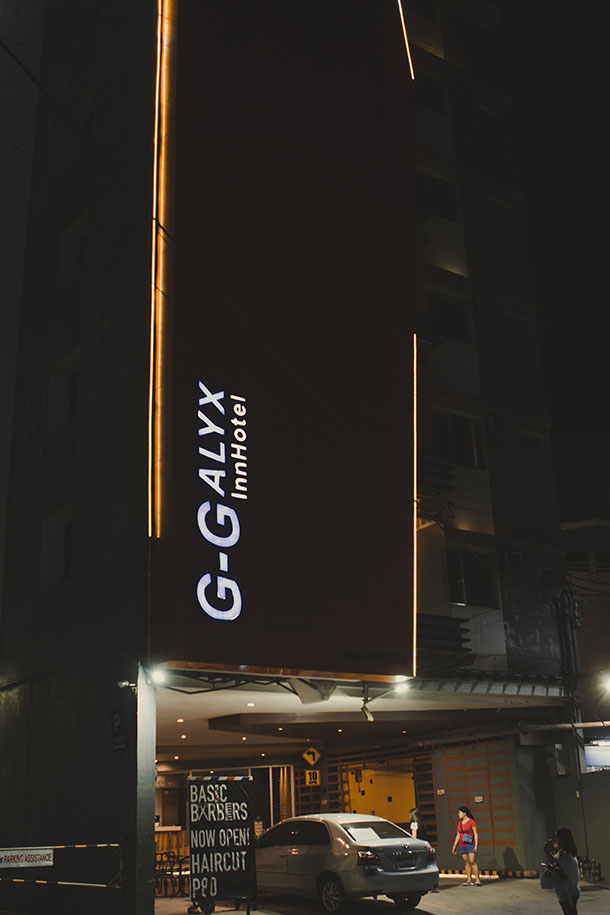 G-Galyx Inn Hotel at Night