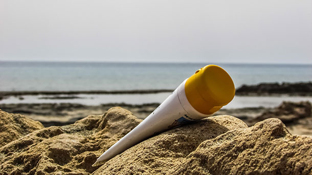 Sunscreen to pack on your day bag