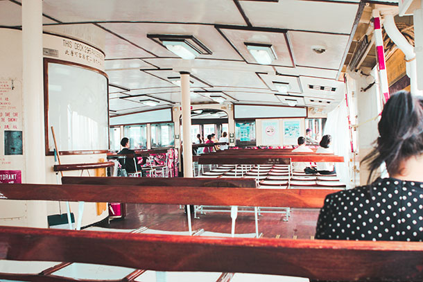 On Board the Star Ferry