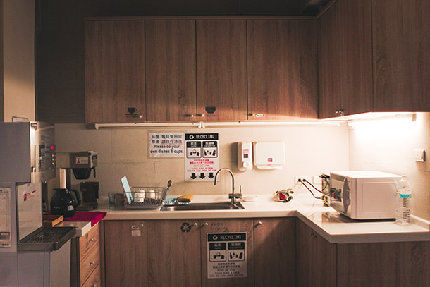 Kitchen at the Hostel