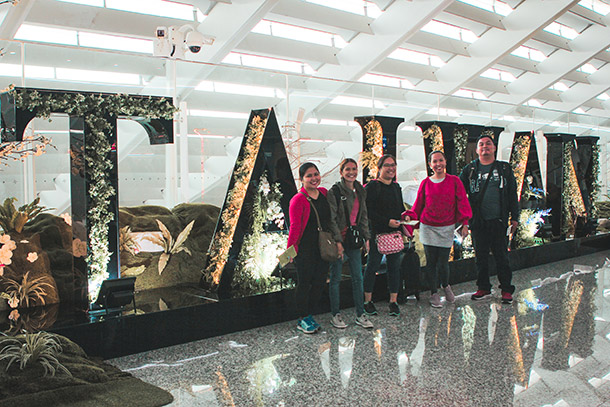 Group Picture at the Airport