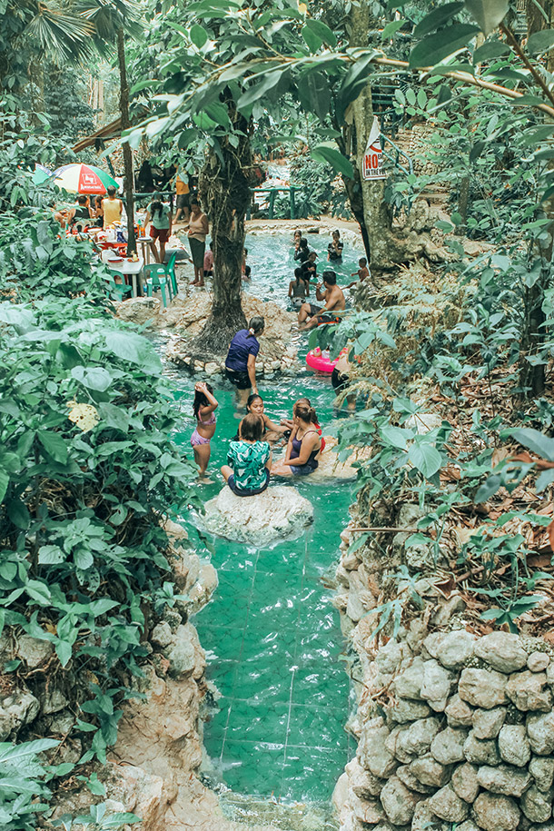 Pools at the Durano Eco Farm in Carmen