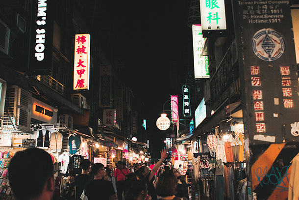Night Market Shopping