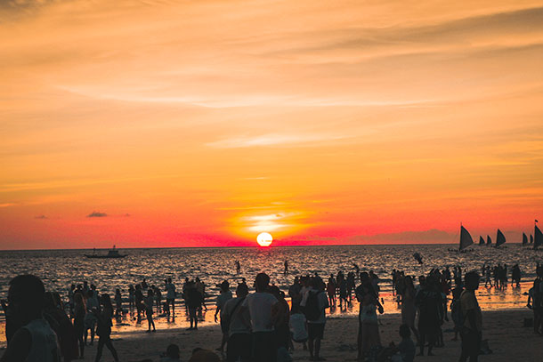 Gorgeous Sunset in Boracay