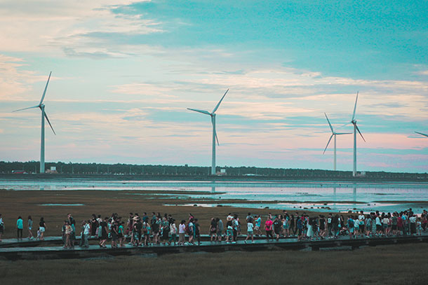 Enjoy the Sunset at the Wetlands