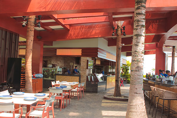 Dining Room at the Azure Beach Club