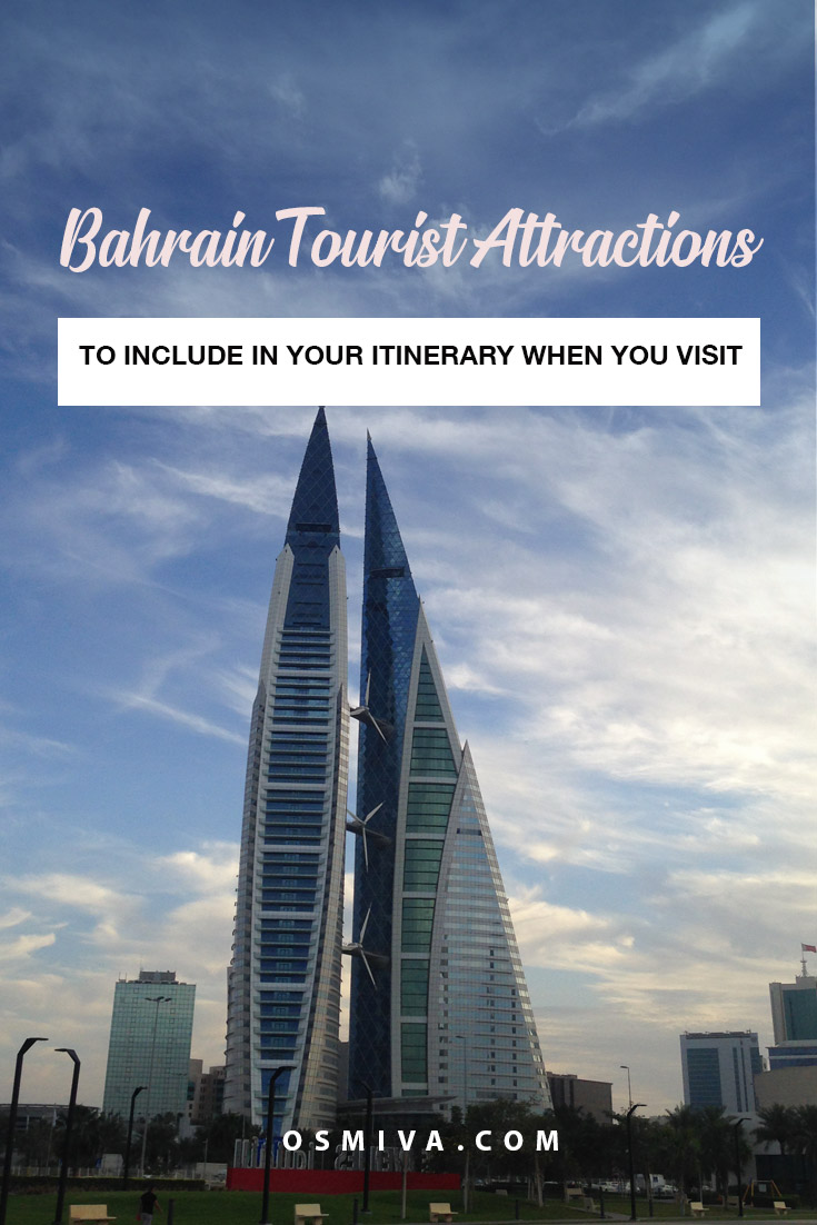 Bahrain Attractions You Should Not Miss. List of Bahrain tourist attractions to include in your itinerary. #bahrain #kingdomofbahrain #bahrainattractions #bahraintouristattractions
