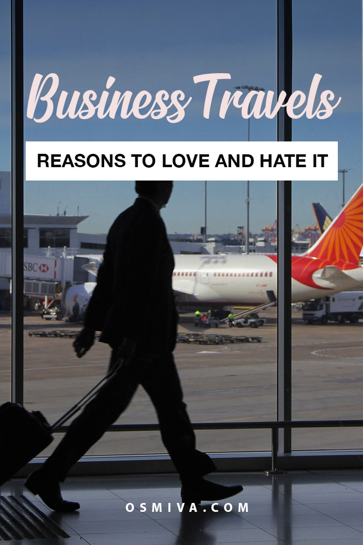Business Travels. Why I Liked and Disliked Business Travels. For years I've travelled for work. Here are my reasons why I liked it and why I didn't! #Travel #Journal #osmiva