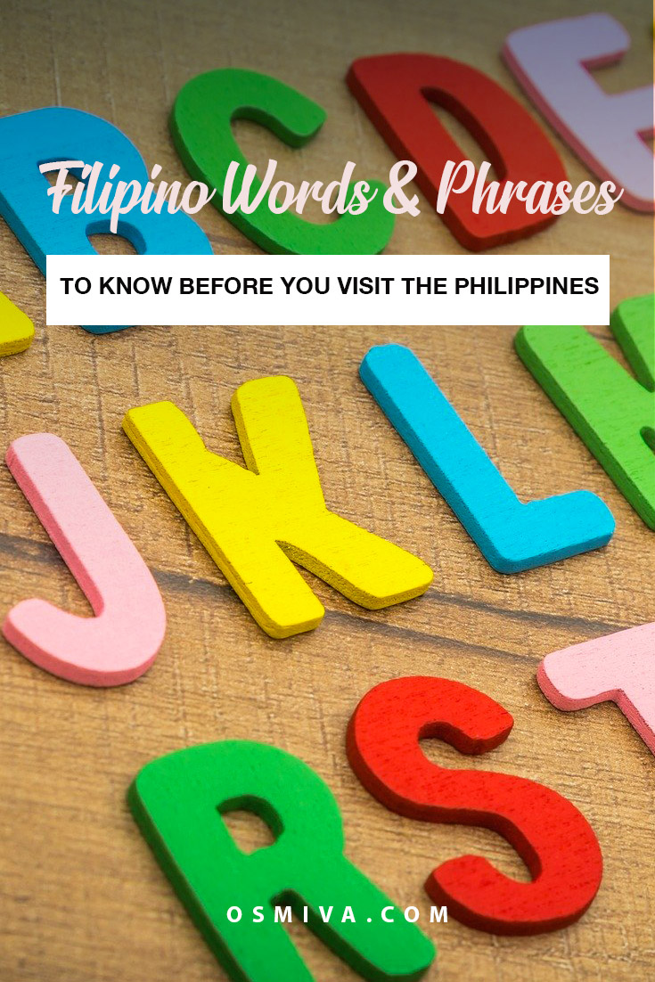 Basic Words You Need to Know in the Philippines #travel #traveltips #tips #tagalog #basictagalogwords #basictagalog #Philippines #Filipinowords