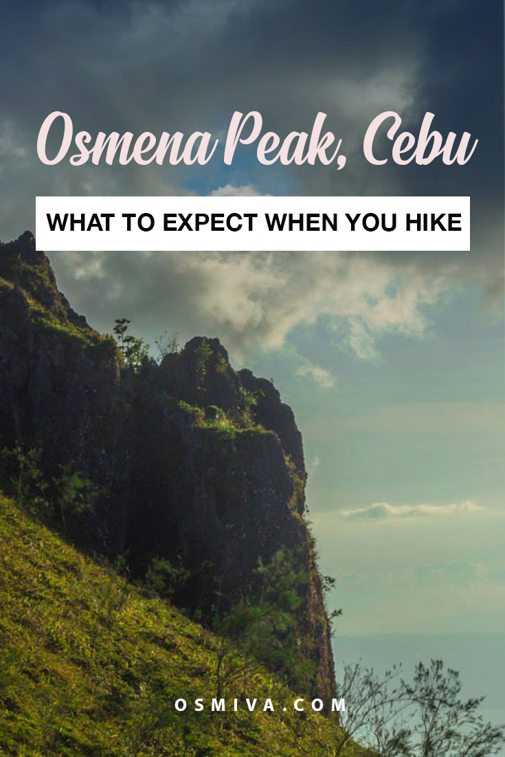 Hiking the Osmeña Peak in Dalaguete, Cebu. What to expect when visiting Osmeña Peak including fees and fares. #travel #destination #asia #philippines #cebu #cebuphilippines #osmenapeak #hike #osmiva