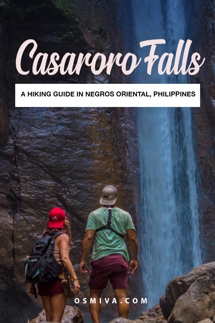 A Hike to Valencia's Casaroro Falls in Negros Oriental, Philippines. Includes what to expect, entrance fee, travel tips during the hike and how to get there. #valencianegrosoriental #philippines #casarorofalls #naturetripping #osmiva