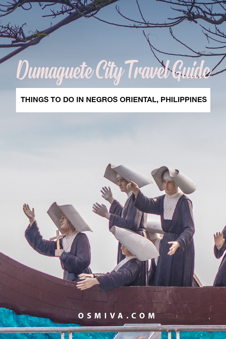 Dumaguete City, Philippines' Travel Guide: Things To Do, Day Trips and Where To Stay. We list down some of the fun and popular things to do in the city. We've included the tourist spots you should not miss as well as the day trips you can do from the city. Transportation guide and recommended Dumaguete Hotels are also included. #negrosoriental #philippines #dumaguetecity #travelph #choosephilippines #travelguide #hotelrecommendations #osmiva