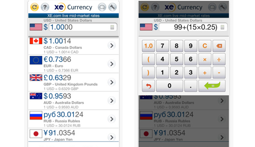 XE Currency