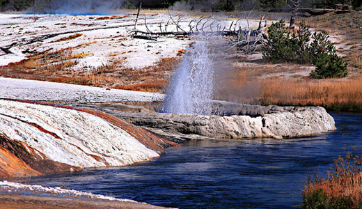 Cliff Geyser