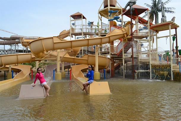 Bahrain Attractions Lost Paradise Resort Slide