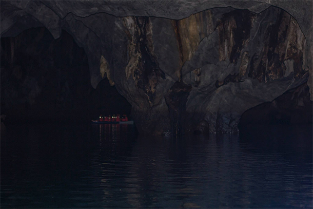 Puerto Princesa Subterranean River National Park Stalagmites and Stalactices