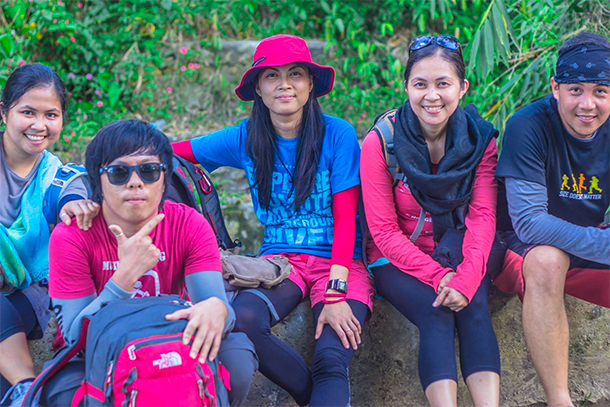 Osmeña Peak Hike: Mandatory Group Photo