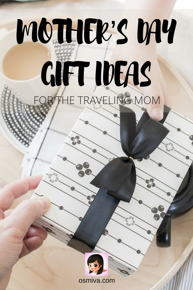 Mother’s Day Gift Ideas for the Traveling Mom. Includes things mom can use at the hotel or when she is outdoors. #momgifts #momgiftideas #giftideas #travelingmom #birthdays #christmas #valentinesday #mothersday