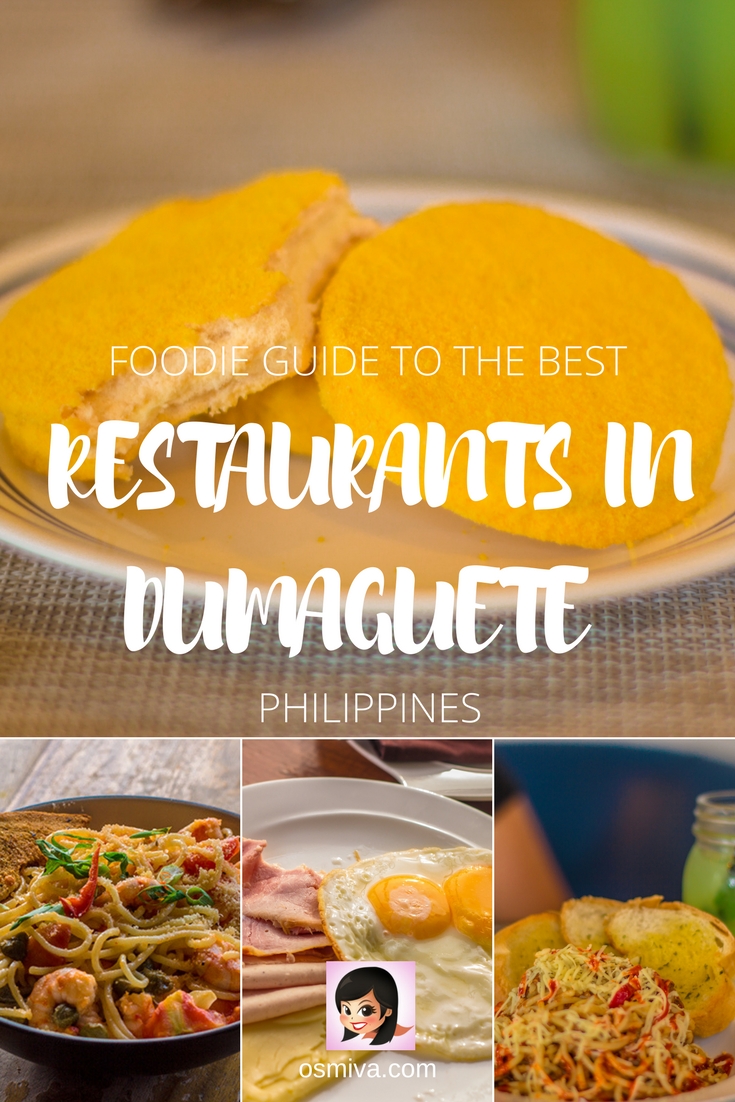 A Foodie Guide to the Must-Try Restaurants in Dumaguete, Philippines. List of restaurants, what to order, prices and ambiance. We have also included guides on how to get there and our over-all verdict. #dumaguetephilippines #restaurantsdumaguete #foodtravel #osmiva
