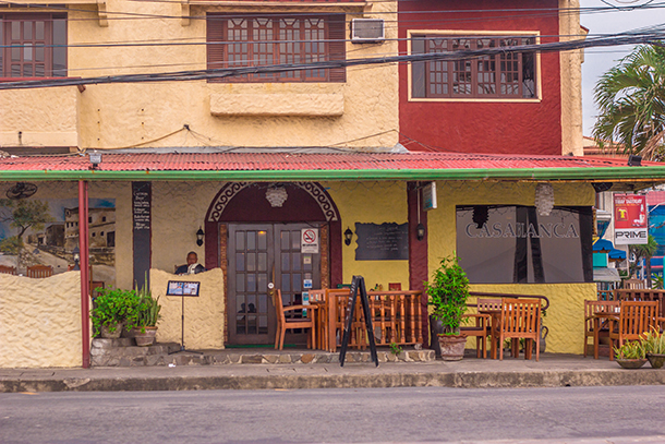 Restaurants in Dumaguete: Casablanca Restaurant