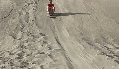 Paoay Sand Dunes: Sand Boarding