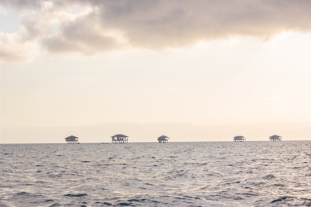 Manjuyod Sandbar: Cottages From Afar