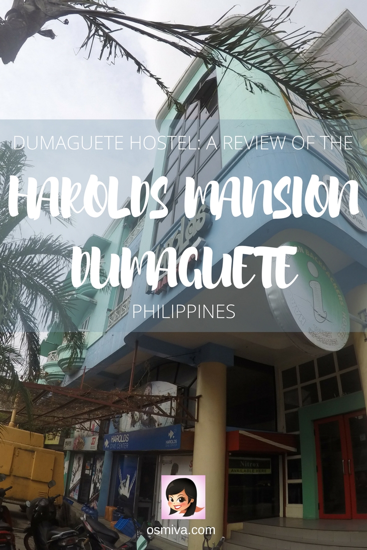 Dumaguete Hostel: A Review of the Harolds Mansion Dumaguete. Includes how to get there, how to book a room, what to expect and our over-all verdict #dumaguetehostels #affordableaccommodation #haroldsmansiondumaguete #hostelreview #osmiva