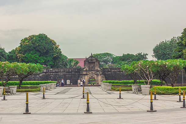 Manila Day Trips: Fort Santiago Entrance