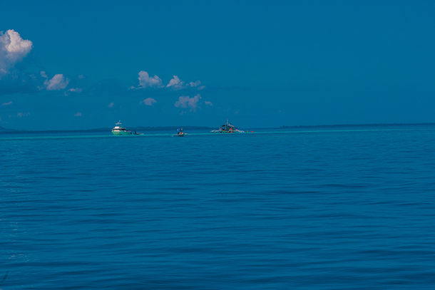 Bohol Island Hopping: South Sandbar First Glimpse