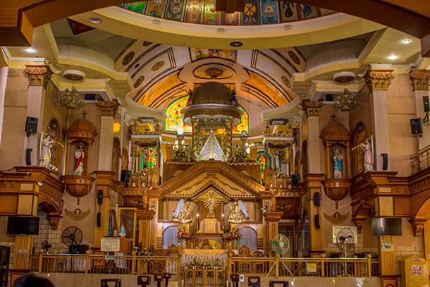 Main Altar at the Simala Shrine