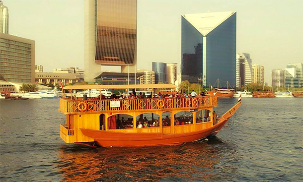 Places to Visit in Dubai: Dhow Cruise