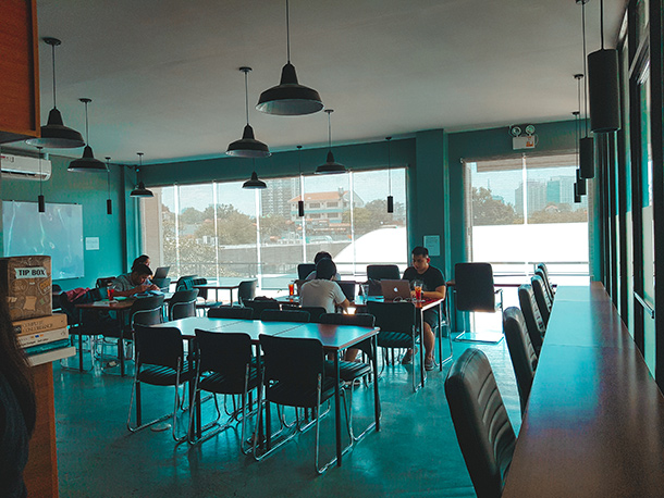 Co-Working Spaces in Cebu City: Interior of the Headquarters Cebu